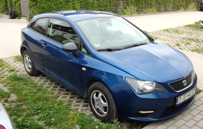 Seat Ibiza cena 20400 przebieg: 180000, rok produkcji 2014 z Pleszew małe 121